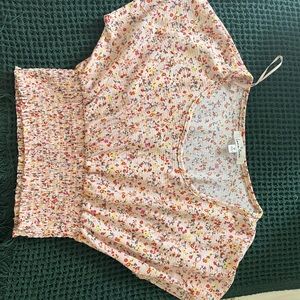 Boutique Floral Crop Top